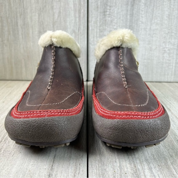 Merrell Spirit Tibet Low Dark Cinnamon Fur Insulated Winter Boot Womens Size 6.5 - Picture 5 of 10